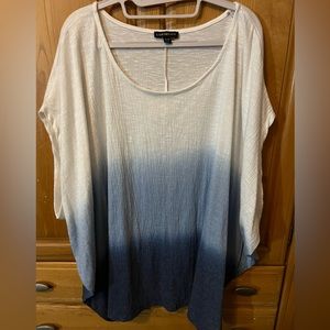 Ombre Cocoon Lane Bryant Gauze Top size 22/24